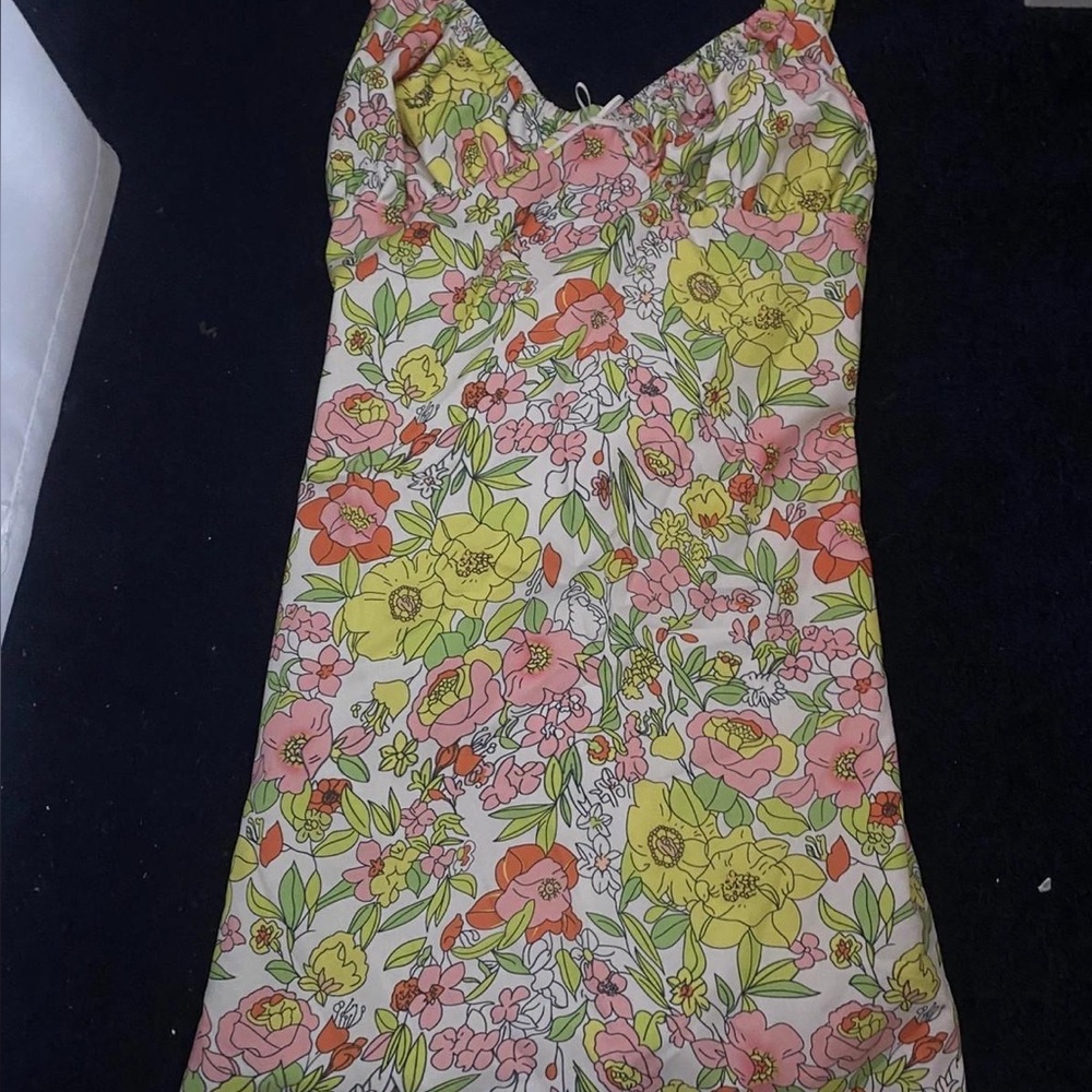 Floral Print Women's Dress